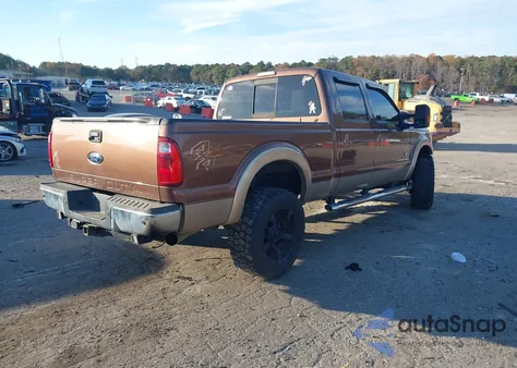 2012 Ford F-250 Lariat из США, поврежденный, VIN 1FT7W2BT7CEC48379